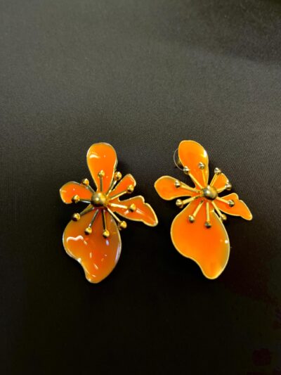 Charming Orange Earring